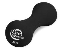 Гантель неопреновая Lite Weights 2954NP, 4 кг (1 шт)