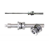 Гриф Barbell MB-BarM50-2200O, замок олимпийский, усиленный - 350 кг, L=220 см, d=50 мм