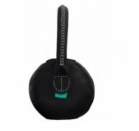 Гиря кожаная 12 кг, зеленая