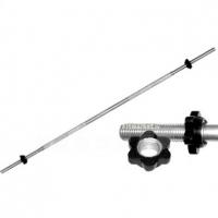 Гриф Barbell, замок гайка Кетлера, L=125 см, d=30 мм