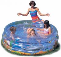 Круглый надувной бассейн BestWay 51008, 102х25 см