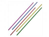 Палка гимнастическая алюминиевая цветная 1,6 м