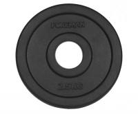 Диск обрезиненный Foreman FM\RUBO-2.5KG, черный