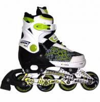 Коньки роликовые раздвижные Body Sculpture PW-106, размер 29-32