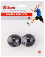 Мяч для сквоша Wilson Staff Red WRT617700