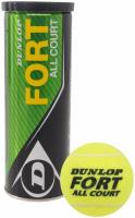 Теннисный мяч Dunlop Fort All Court 3B 601234, 3 штуки