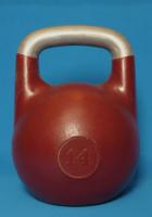 Гиря тренировочная профессиональная, алюминиевая,14 кг