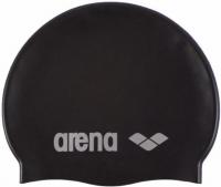 Шапочка для плавания Arena Classic SilIcone 9166255, черный, силикон