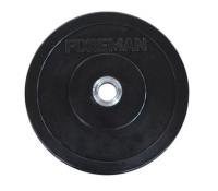 Диск бампированный обрезиненный Foreman FM\BM-10KG, черный