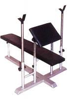 Скамейка атлетическая универсальная (для занятий со штангами и гантелями)