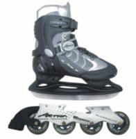 Коньки со сменным шасси (лезвие+ролики) Action PW-119A, размер 37