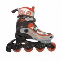 Коньки роликовые раздвижные Action PW-220, размер 35-38