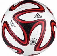 Футбольный мяч любительский "Adidas WC2014 Capitano DFB" G83982, размер 5