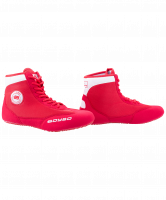 Обувь для борьбы, красный/белый