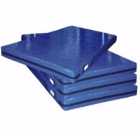 Мат гимнастический ПМ2510, 25 плотность (размер 1х2х0.10), винилискожа, на молнии, с ручками