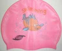 Шапочка для плавания Dobest RH-С, розовый, силикон