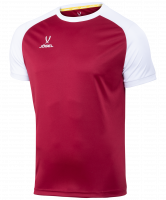 Футболка футбольная CAMP Reglan JFT-1021-G1, гранатовый/белый