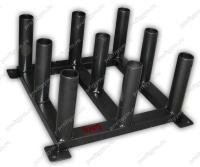 Стойка для грифов на 9 штук, вертикальная ProfiGym