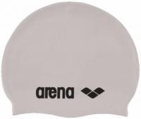 Шапочка для плавания Arena Classic SilIcone 9166215, белый, силикон