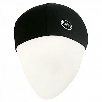 Шапочка для плавания  "FASHY Polyester/Elasthan Cap", арт.3252-20, полиэстер, эластан, черный