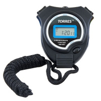Секундомер "TORRES Stopwatch", арт.SW-001, часы, будильник, дата, черно-синий