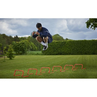 Барьеры для тренировок  "MITRE" арт. A9216ORG, КОМПЛ.6 шт, НЕрегулир. выс. 23 см, пластик, оранж