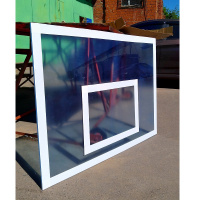 Щит б/б игровой 1,05х1,80 МОНОЛИТНЫЙ ПК 10 мм цельное без основания