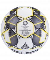 Мяч футзальный Futsal Master 852508, №4, белый/желтый/черный