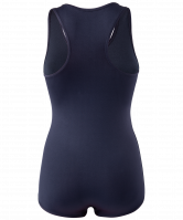 Купальник гимнастический Eva, без рукавов, полиамид, черный