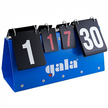 Счетчик для волейбола "GALA", арт. 7XX98003, пластик, на кнопках, дл.39 см,выс.19 см,шир.19см,гол-бел-кр