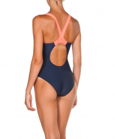 Купальник для плавания совместный Ren One Piece Navy/Shiny Pink/Royal 000989 797