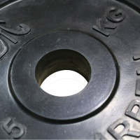 Диск обрезиненный DFC, чёрный, 26 мм, 20кг