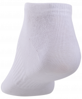 Носки низкие SW-205, белый/светло-серый меланж, 2 пары