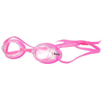 Очки для плавания  "ARENA Drive 3", арт.1E03591, ПРОЗРАЧНЫЕ линзы, сменная перенос., розовая оправа