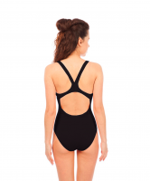 Купальник для плавания совместный Solid Swim Pro Black/White, 2A242 055