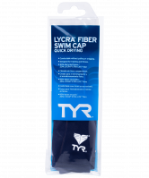 Шапочка для плавания Solid Lycra Cap, лайкра, LCY/401, синий