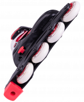 Ролики раздвижные Joker Red, пластиковая рама