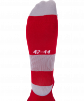 Гетры футбольные Essential JA-006, красный/серый