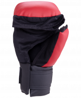 Перчатки для рукопашного боя, к/з, красные