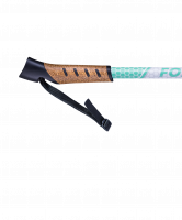 Палки для скандинавской ходьбы Forester, 67-135 см, 3-секционные, белый/мятный