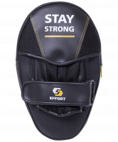 Лапа E 602-2 боксерская, кожзам, черный