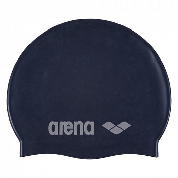 Шапочка для плавания  "ARENA Classic Silicone Jr", дет., арт.9167071, ТЕМНОСИНИЙ, силикон