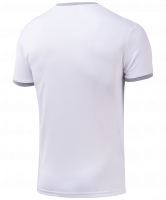 Футболка футбольная JFT-1010-018, белый/серый, детская