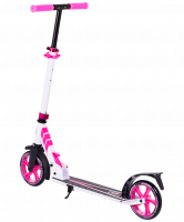Самокат 2-колесный Echo 2.0 180 мм, белый/розовый