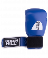 Перчатки боксерские GYM BGG-2018, 12oz, кожа, синие