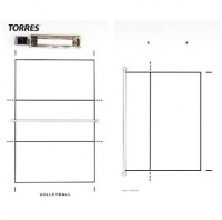 Тактическая доска для волейбола Torres TR1001V