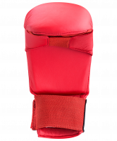 Накладки на кисть Cobra KMС-6083, к/з, красные