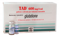 ТАД 600 (Tad 600) Глутатион (Glutathione) 600мг/4мл №10, ампулы Италия 
