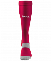 Гетры футбольные JA-006 Essential, гранатовый/серый