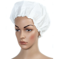 Шапочка для душа "FASHY ShowerCap", арт.3606-00-15, непромокаем., на резинке для фиксац., белый